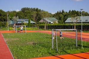 Fotbollsmål barn 1,2 x 1,7 m med nät - bild 2