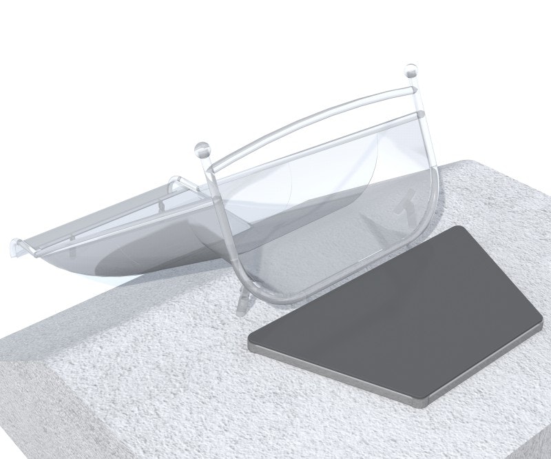 Reservdel Plattform för sluttningsrutschbanor PASO - bild 2