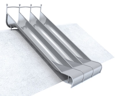 Släntrutschkana Gliti 1.4 m