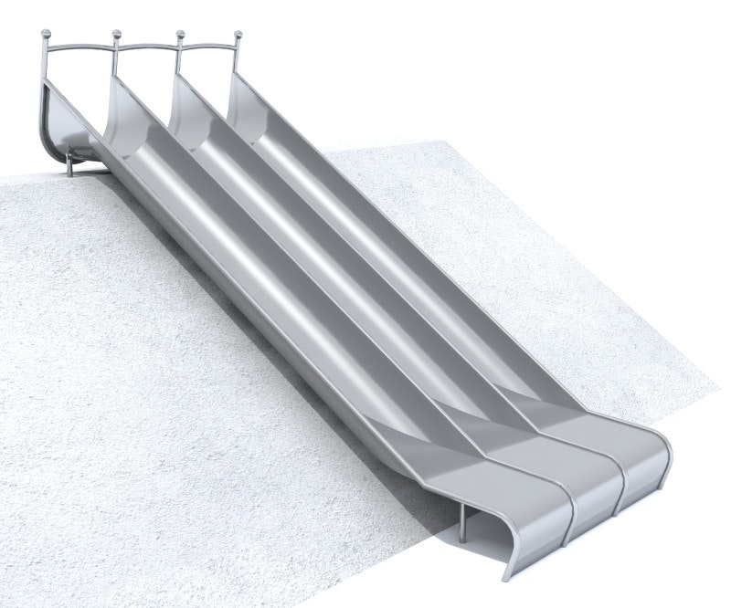 Släntrutschkana Gliti 1.7 m