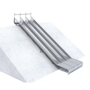 Släntrutschkana Gliti 2.4 m (LEK0326009) - bild 1