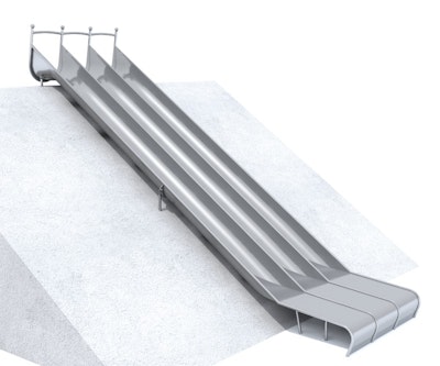 Släntrutschkana Gliti 2.8 m