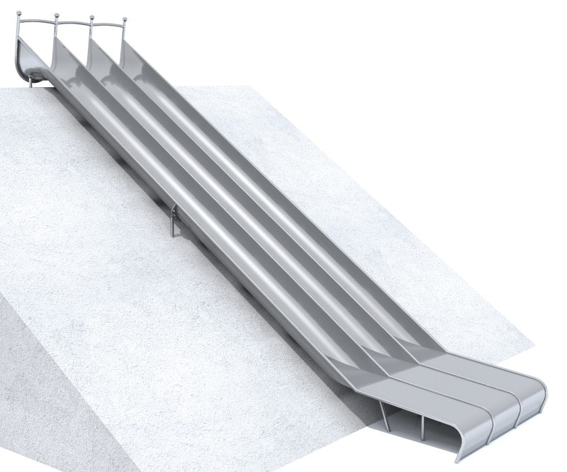 Släntrutschkana Gliti 3.1 m