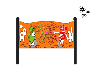 Lekpanel Tavla Robotar 1 Lumo