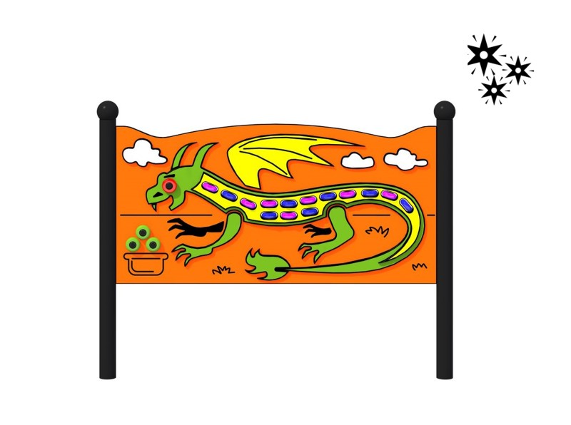 Lekpanel Ombord på Drake 1 LUMO