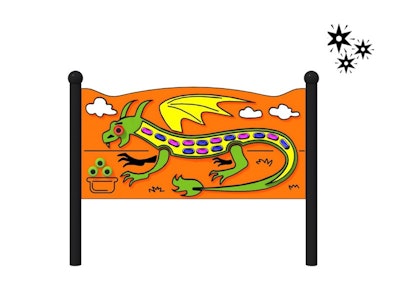 Lekpanel Ombord på Drake 1 LUMO