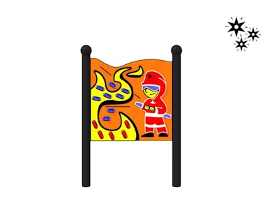 Lekpanel Brandman Lumo