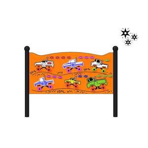 Lekpanel Styrelse Bilar 2 LUMO - bild 1