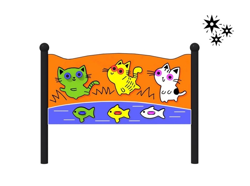 Lekpanel Katter Lumo