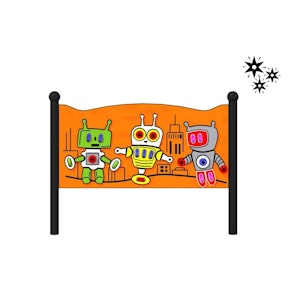 Lekpanel Tavla Robotar 2 LUMO - bild 1