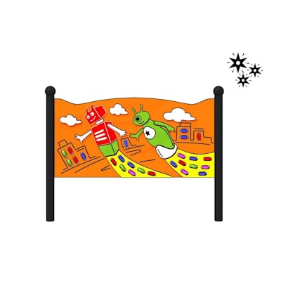 Lekpanel Tavla Robotar 3 LUMO