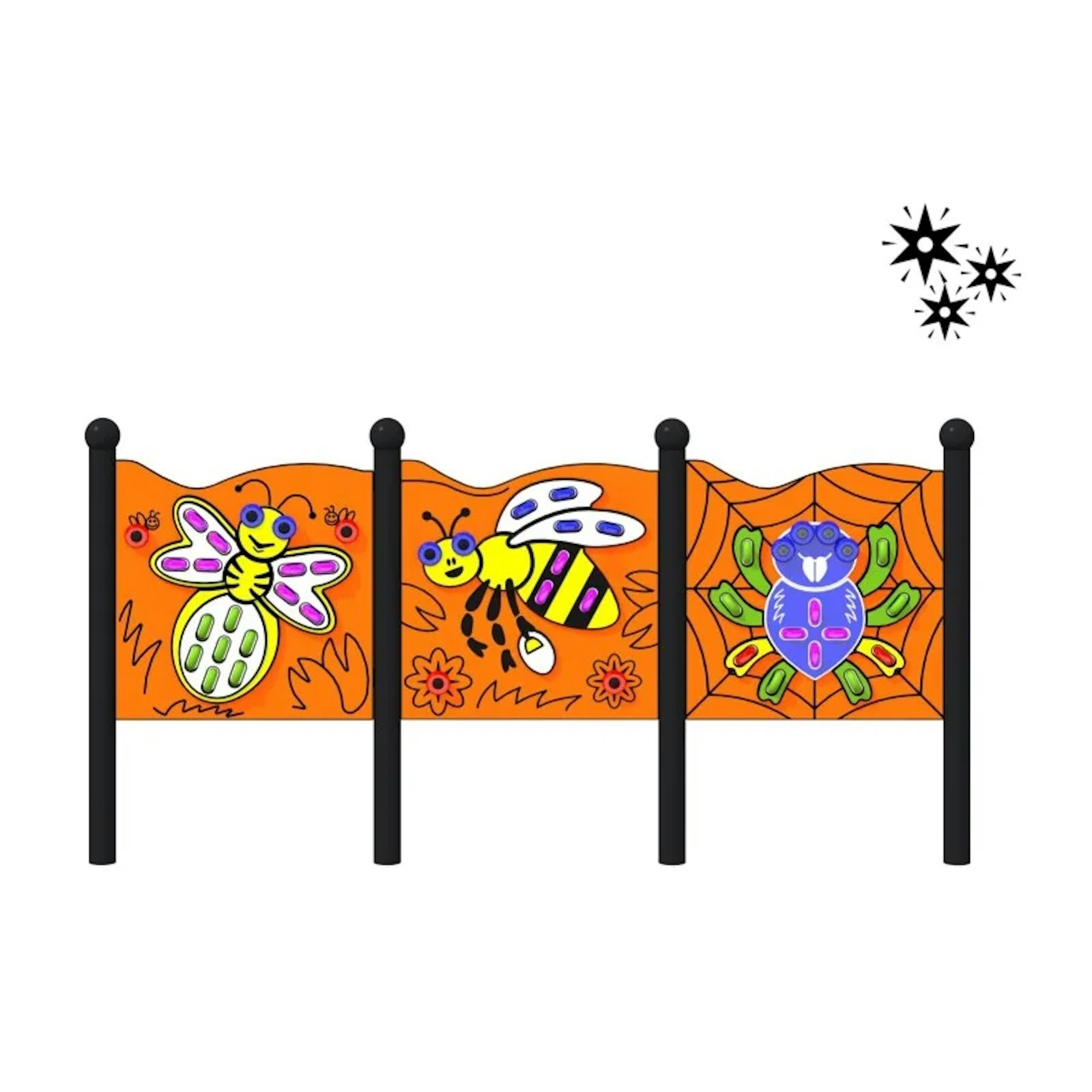 Lekpanel Bräde Värld Av INSEKTER 1 LUMO