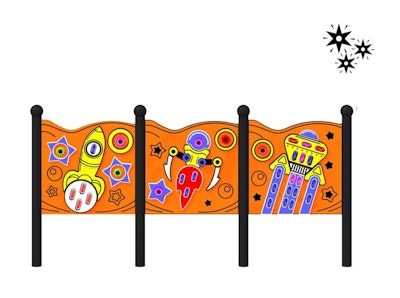 Lekpanel Styrelse Värld Av STJÄRNOR 1 LUMO