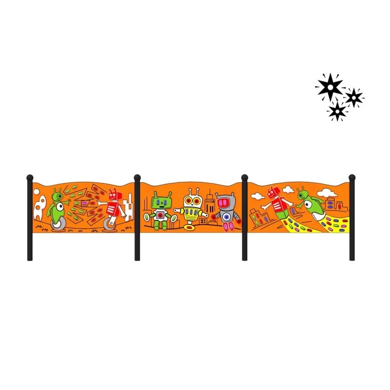 Lekpanel Bräde Värld Av Robotar 1 LUMO