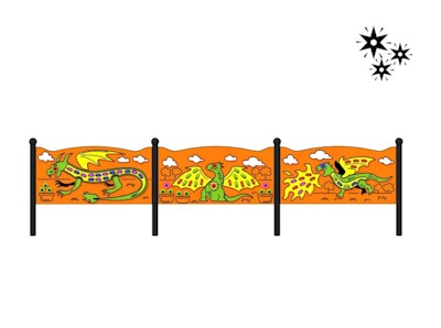 Lekpanel Värld Av Drakar 1 Lumo