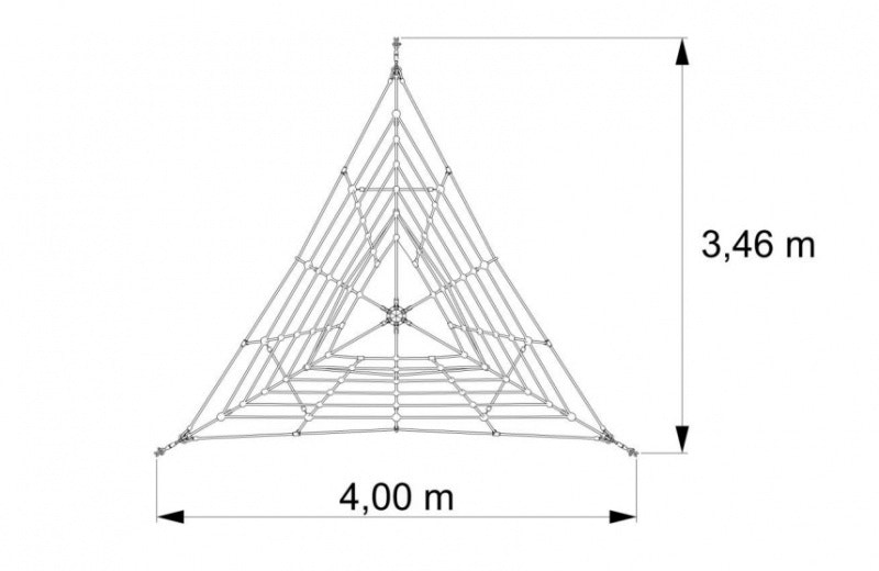 Studsmatta h. 3,5m (fall height 0,95m) - bild 2