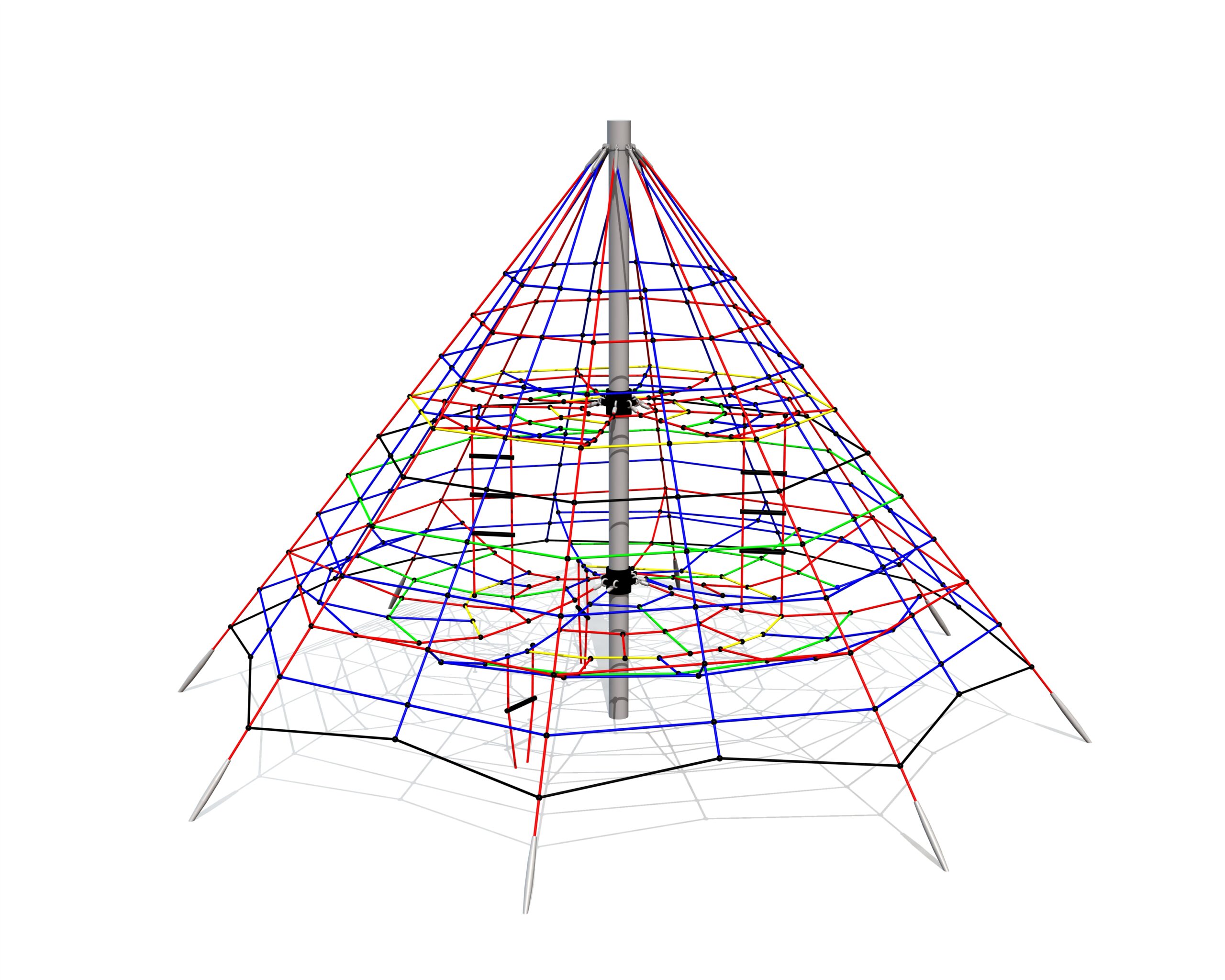 Studsmatta h. 4,5m (fall höjd 1,35m)