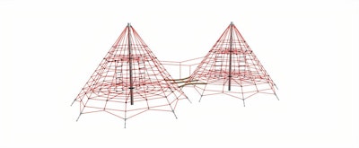 Studsmatta h. 4,5m DUO (fall height 0,95m)