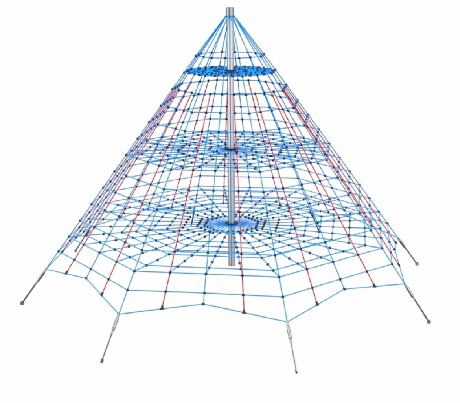 Studsmatta h. 5,5m (fall höjd 0,95m)