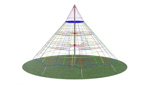 Studsmatta h. 6,5m (fall höjd 2m) - bild 1