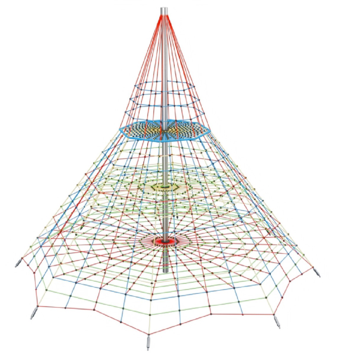 Studsmatta h. 7,5m (fall höjd 0,95m)