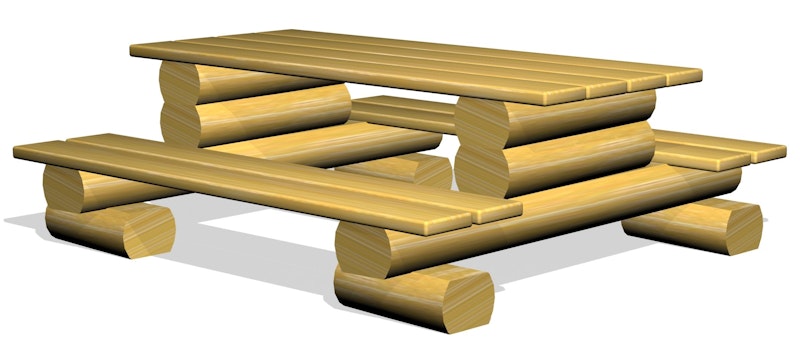 Roglas bänkbord (LEK0811015)