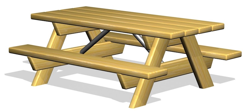 Douglas bänkbord mini (LEK0811017)