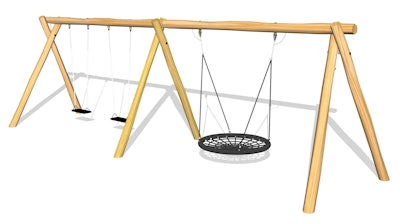 Gungställning Robinia Sariv