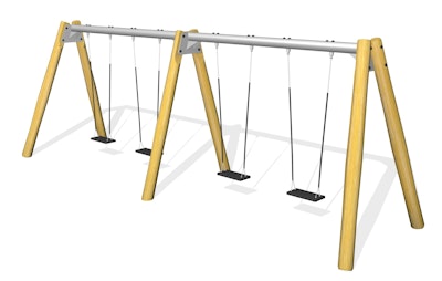 Gungställning Robinia Loriv