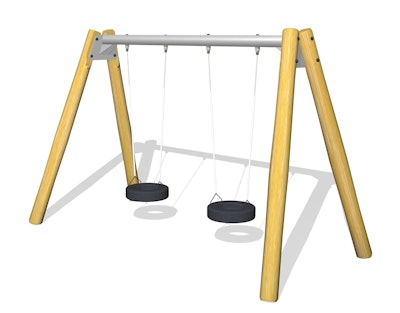 Gungställning Robinia Risan