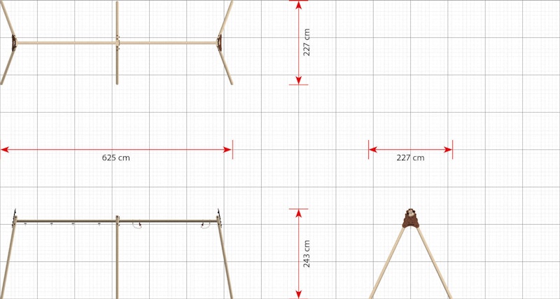 Gungställning Cedor - bild 2