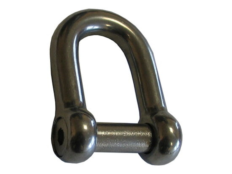 Reservdel - D-shackle 10 mm med sunk head - bild 2