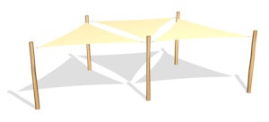 3 Solsegel / 5 ben (LEK0811046) - bild 1