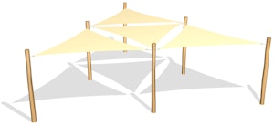 4 Solsegel / 6 ben (LEK0811048) - bild 1