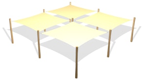4 Solsegel / 9 ben (LEK0811054) - bild 1