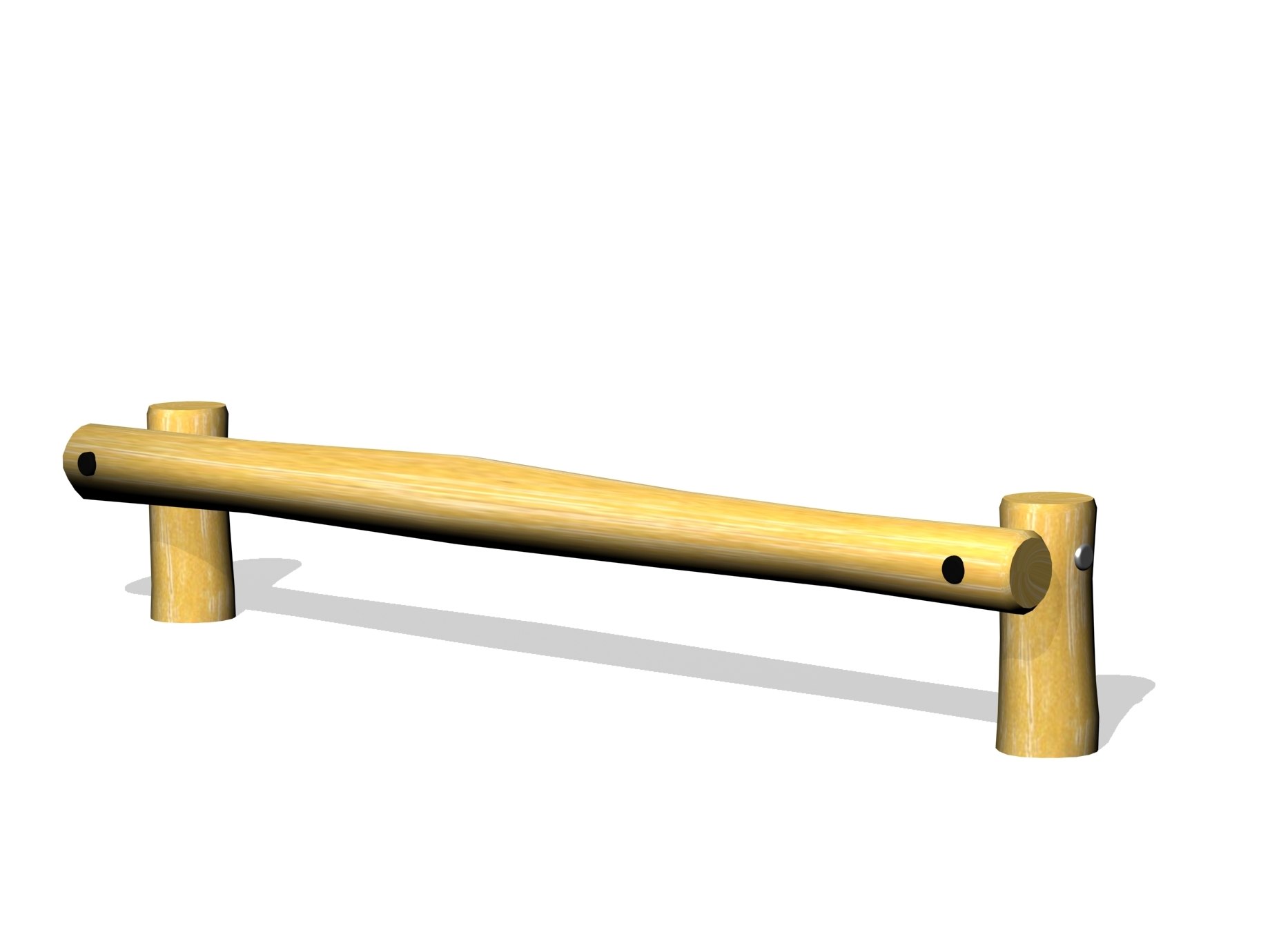 Balansbom (rak) x1 - två storlekar (LEK0804001)