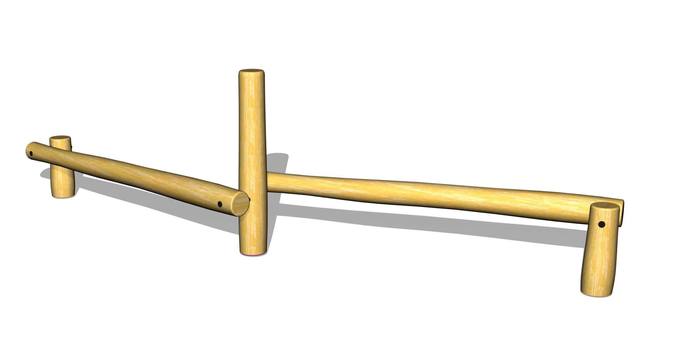 Balansbom (sned) x2 (LEK0804024)