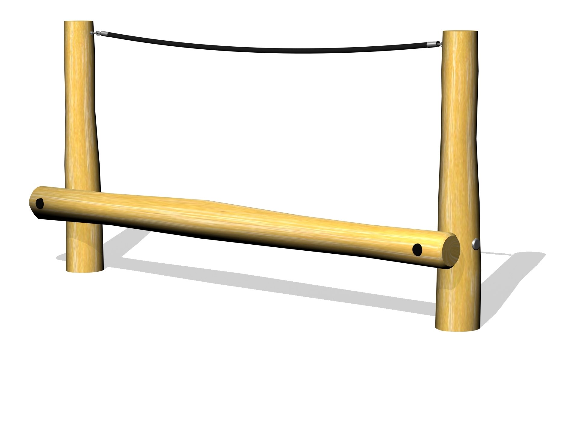 Balansbom med rep x1 (LEK0804002)