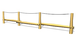 Balansbom med rep x3 (LEK0804029) - bild 1
