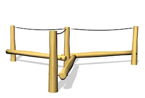 Balansstjärna med rep (LEK0804031) - bild 1