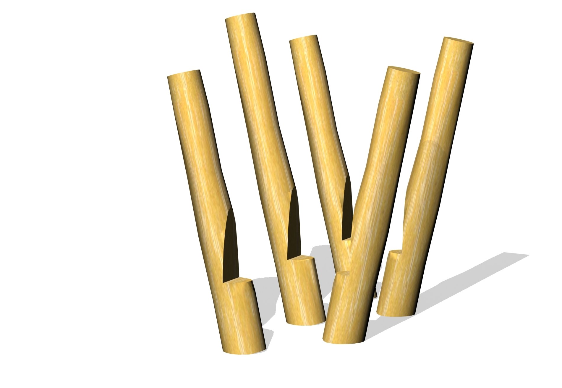 Styltor 5st - två storlekar (LEK0804047)