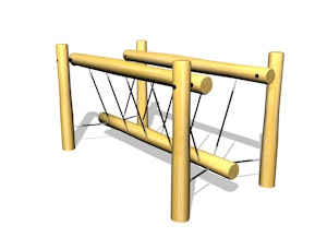 Hängbro med stolpe (LEK0804080) - bild 1