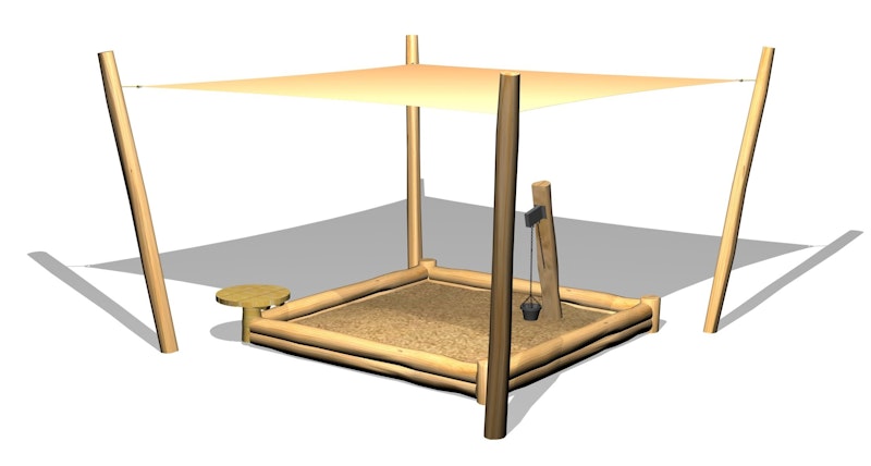 Sand- och vattenlek Robinia Armon
