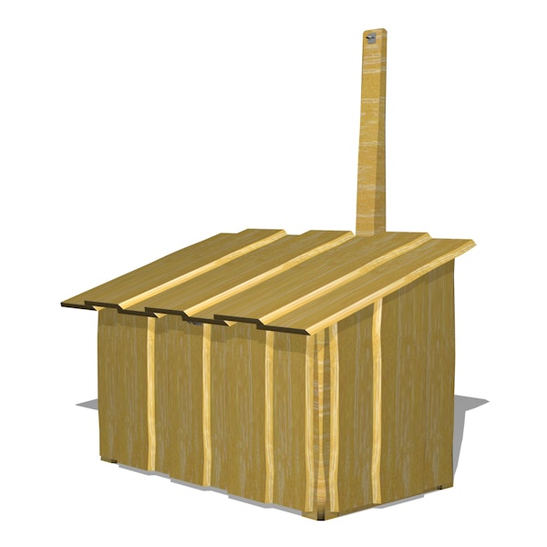 Förvaringsbox med stålbotten