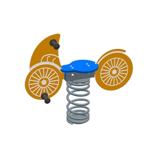 Fjädergunga Motorcykel - bild 1