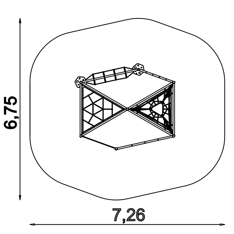 Klätterställning Alelus