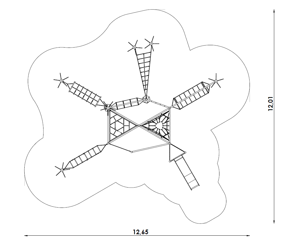 Klätterställning Alen