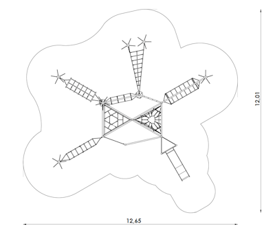 Klätterställning Alen