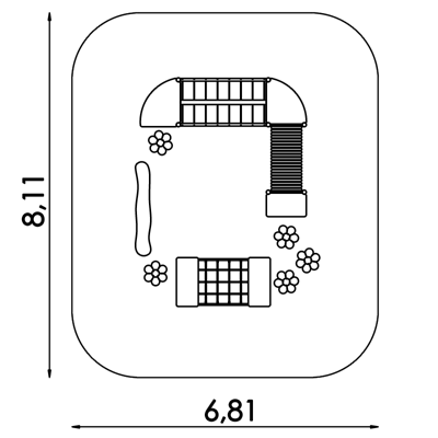 Lekställning Alonsa