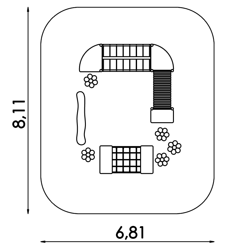 Lekställning Alonsa